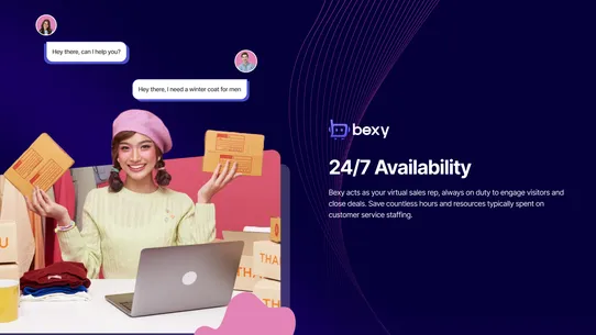 Bexy AI: ChatGPT Sales Chatbot screenshot