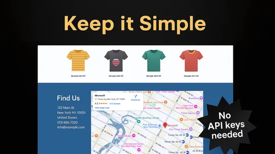IzyMaps: Google Maps Locator screenshot