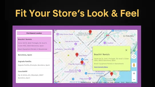IzyMaps: Google Maps Locator screenshot