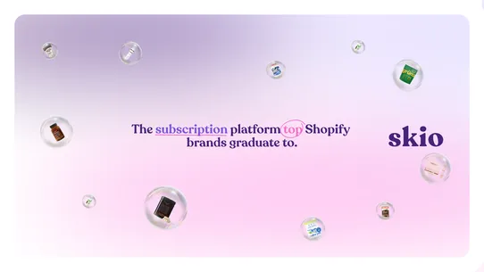 Skio Subscriptions App screenshot