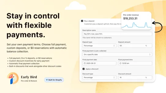 Early Bird: Preorder &amp; Restock screenshot