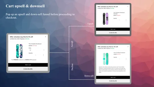 Ymq Upsell &amp; Cross Sell screenshot