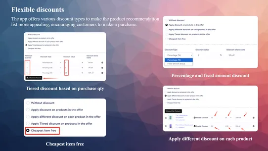 Ymq Upsell &amp; Cross Sell screenshot