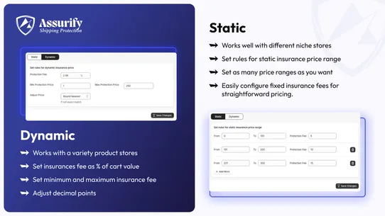 Assurify Shipping Protection screenshot