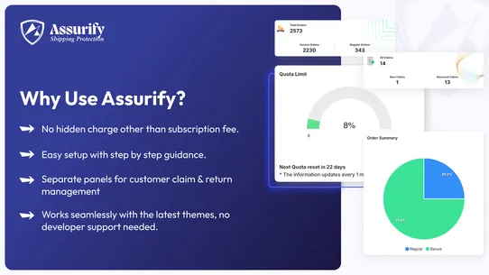 Assurify Shipping Protection screenshot