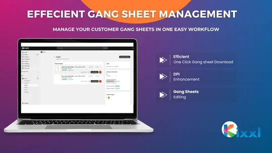 Kixxl: Gang Sheet Builder screenshot