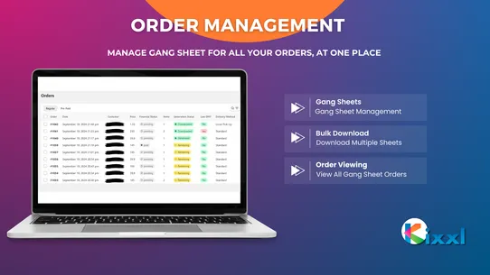 Kixxl: Gang Sheet Builder screenshot