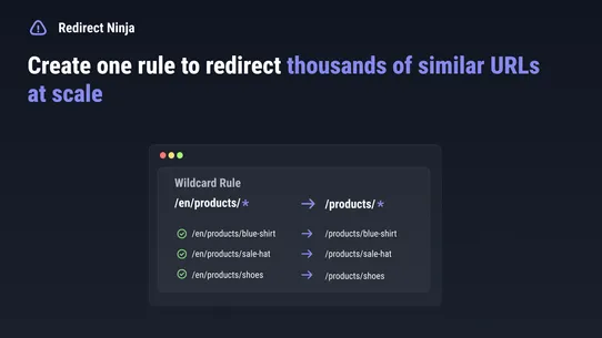 Redirect Ninja – AI Redirects screenshot