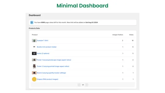 ViewSight: Track Product Views screenshot