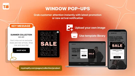 TA Banner Slider, Sales Pop up screenshot
