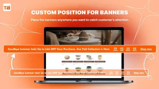 TA Banner Slider, Sales Pop up screenshot