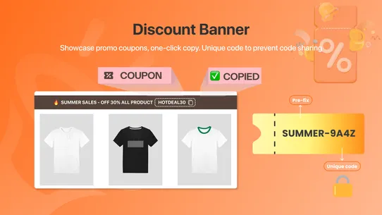 TA Banner Slider, Sales Pop up screenshot