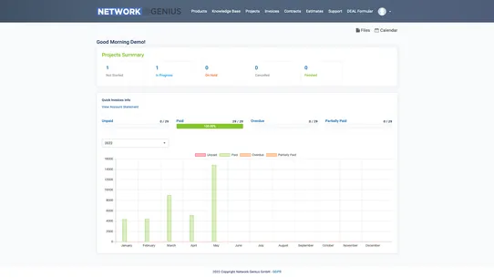 Network Genius Data Connector screenshot