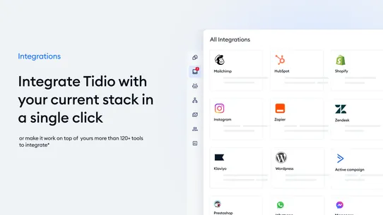 Tidio ‑ Live Chat &amp; AI Chatbot screenshot