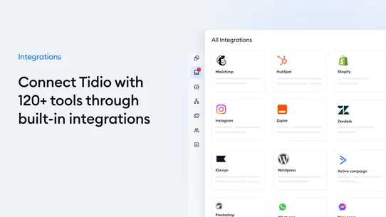 Tidio ‑ Live Chat &amp; AI Chatbot screenshot