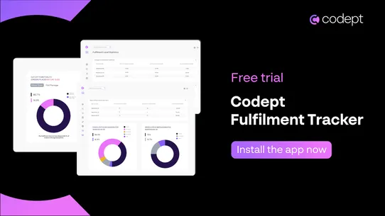 Codept Fulfilment Tracker screenshot