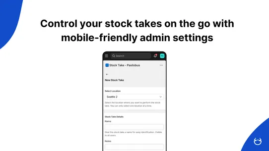 Stock Take ‑ Pasilobus screenshot