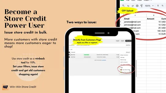Win‑Win Store Credit screenshot