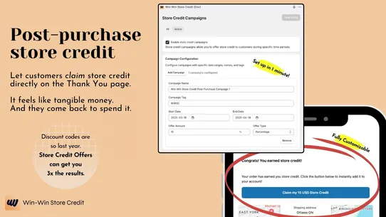 Win‑Win Store Credit screenshot