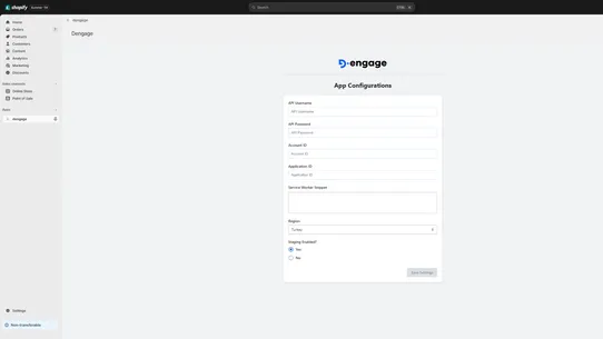 Dengage screenshot