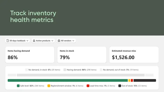 Stock Roll: Purchase/Replenish screenshot