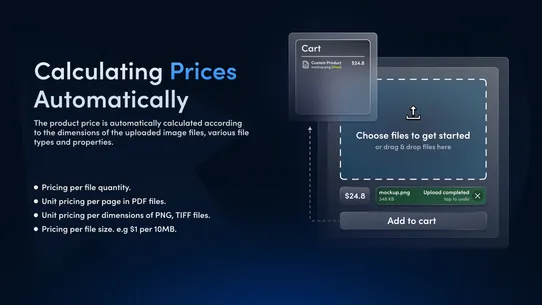 Upload Center: Dynamic Pricing screenshot