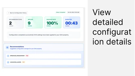 GA4 Agent for Google Analytics screenshot
