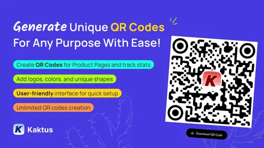 Square K: QR Code Generator screenshot