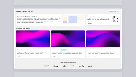 8Blocks ‑ Theme &amp; Checkout screenshot
