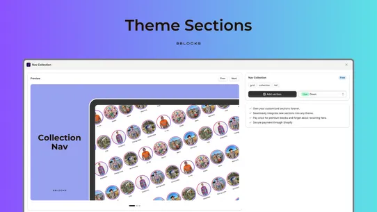 8Blocks ‑ Theme &amp; Checkout screenshot