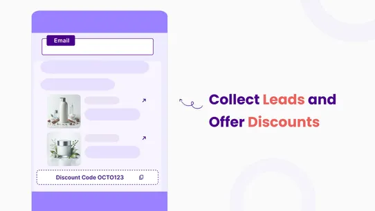 Octosell: AI Chatbot as Popup screenshot