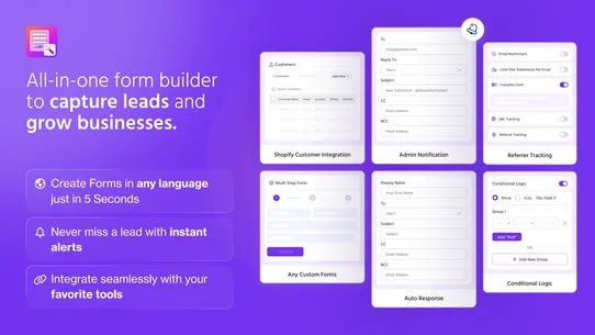 FormCRM AI Custom Form Builder screenshot
