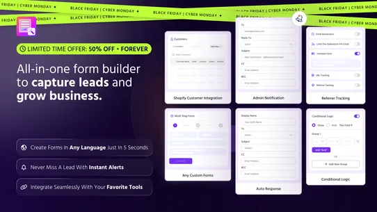 FormCRM AI Custom Form Builder screenshot