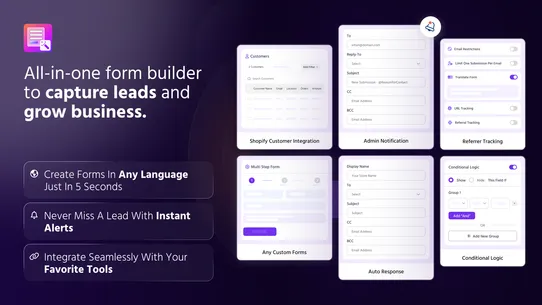 FormCRMAI Contact Form Builder screenshot