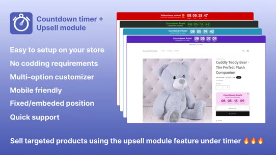 Sales Countdown Timer &amp; Upsell screenshot