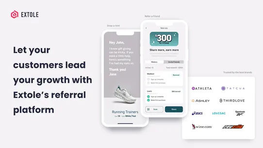 Extole: Customer Referrals screenshot