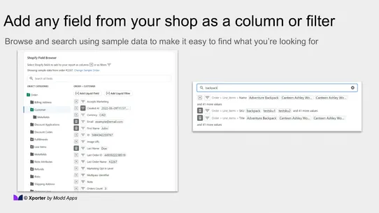 Xporter Data Export &amp; Reports screenshot