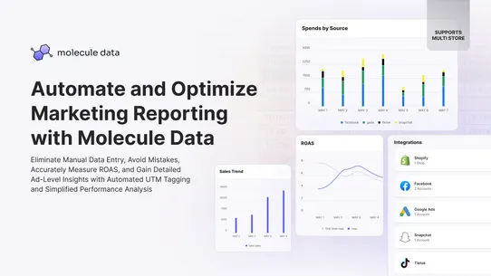 Molecule Marketing Analytics screenshot