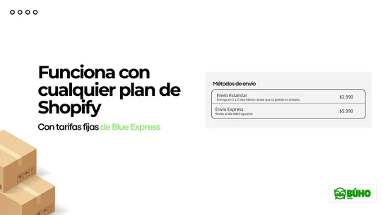 Búho ‑ Envíos Blue Express screenshot