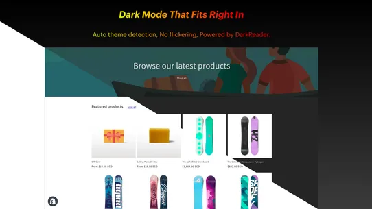 NightTheme ‑ Dark Mode Switch screenshot