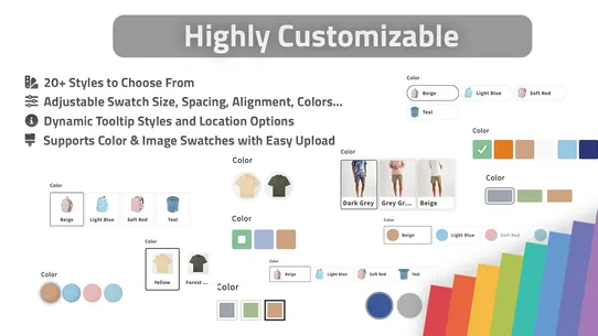 Supra Swatch Colors screenshot