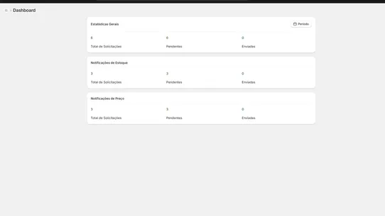 Notify‑me ‑ Stock and Price screenshot