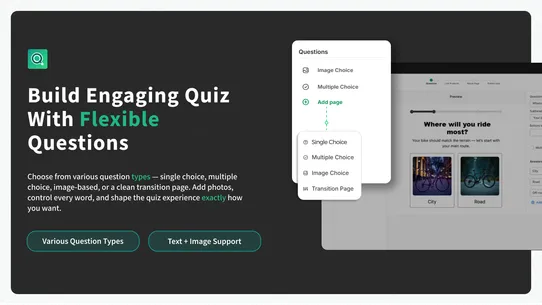 QuizShop ‑ Recommender Quiz screenshot