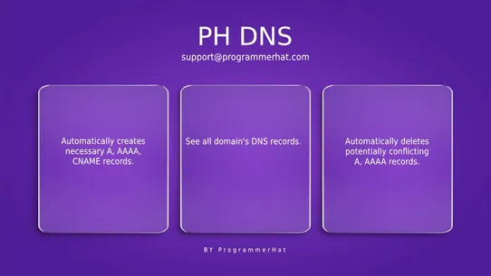 PH Automated DNS records setup screenshot