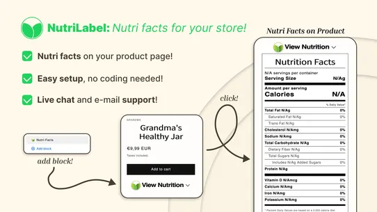 Nutri Label: Facts &amp; Scores screenshot