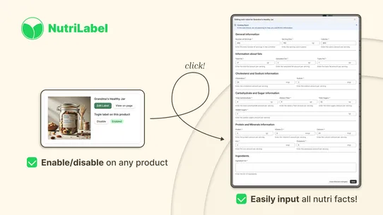 Nutri Label: Facts &amp; Scores screenshot