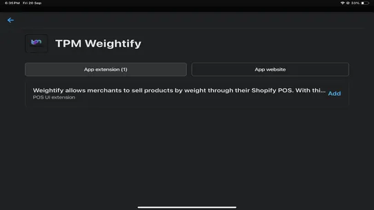 TPM Weightify screenshot