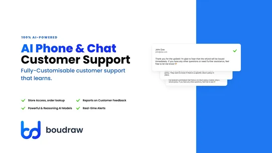 BoudrawAI ‑ Sales &amp; Orders Bot screenshot