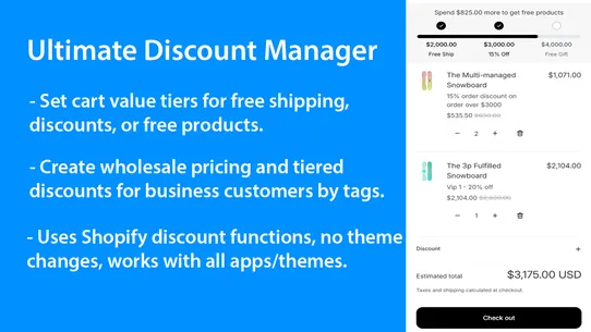 Ultimate Discount Manager screenshot