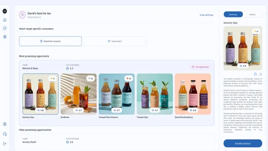 Extuitive screenshot